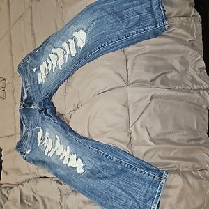 Torrid premium boyfriend jeans distressed sizes 18R